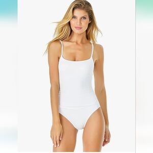 Anne Cole - Live in Color Shirred Lingerie Maillot One Piece Swimsuit